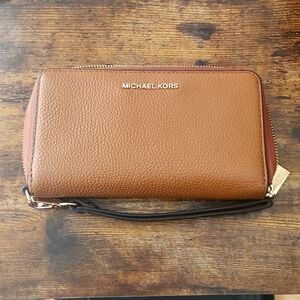 Michael Kors Brown Leather Wallet